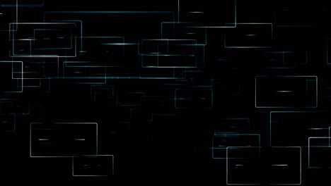 abstract square cube animated motion background loops