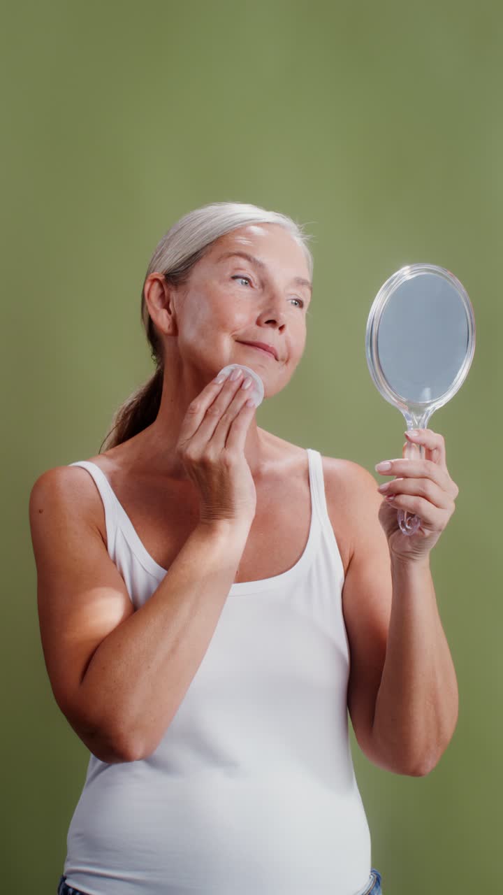 Mature Woman's Skincare Routine