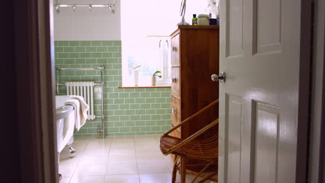 bathroom of contemporary family home