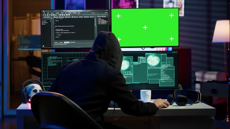 Il cybercriminale ha hackerato il PC con schermo verde e ha ottenuto un errore critico