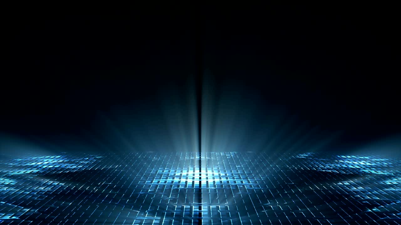 Blue Lights Background Animation