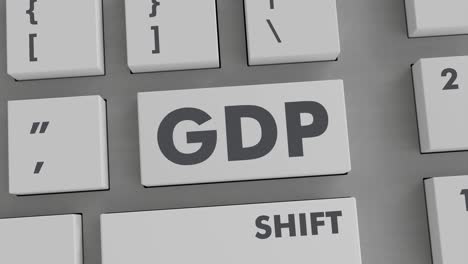 gdp button pressing on keyboard