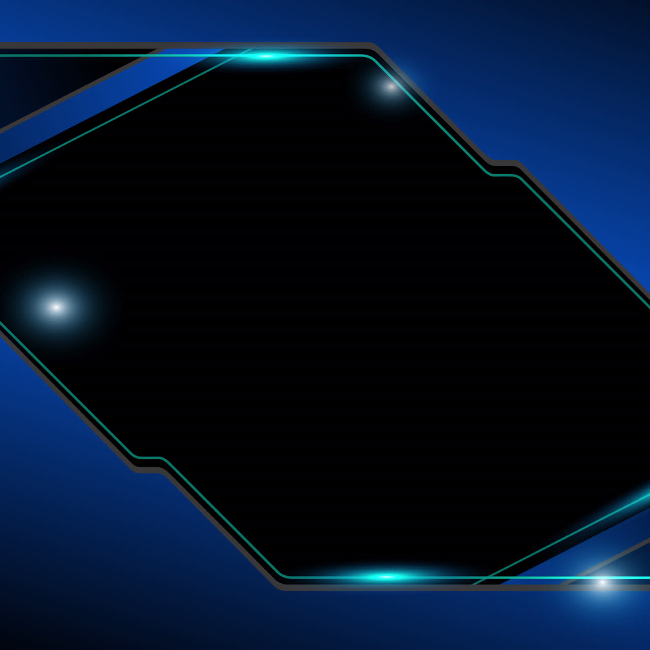 추상적인 파란색과 검은색 기하학적 배경