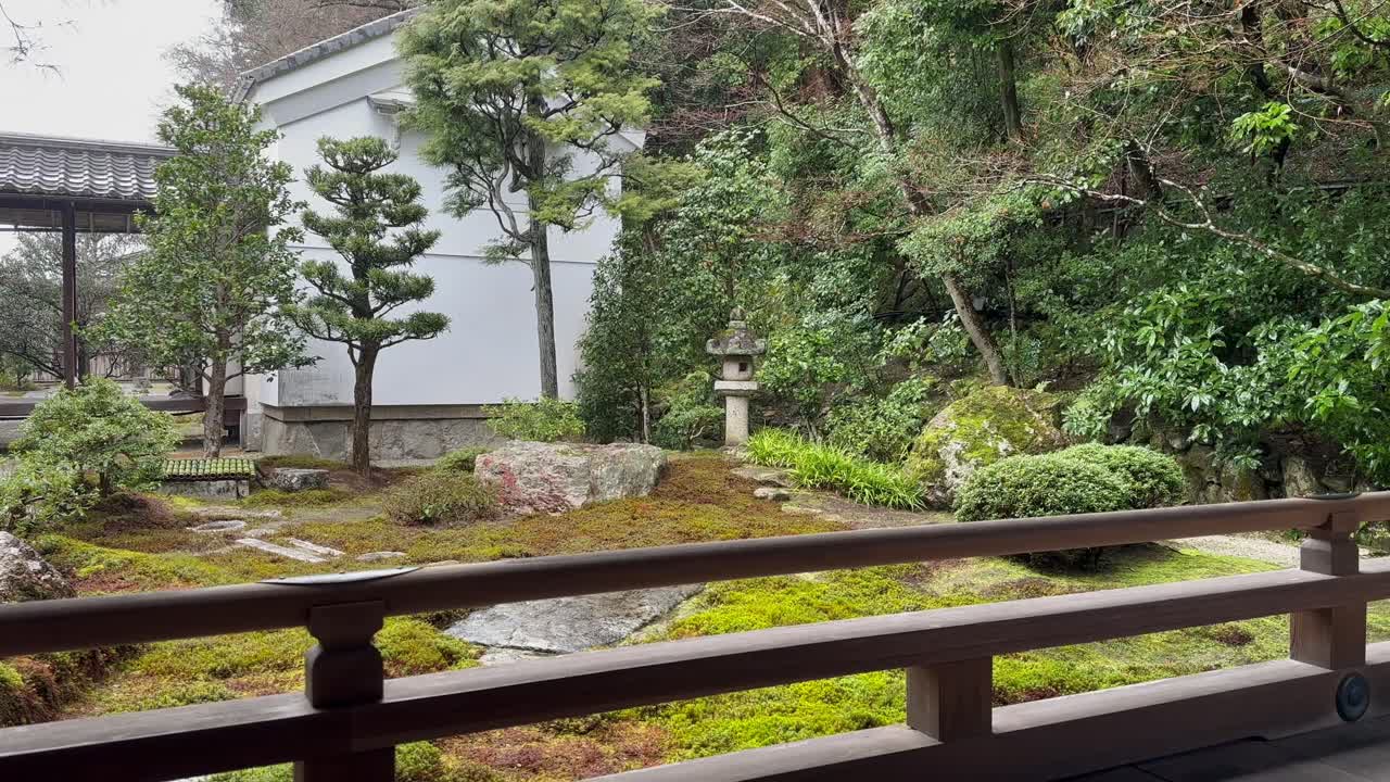 paisaje natural del templo nanzen-ji en kioto, japón