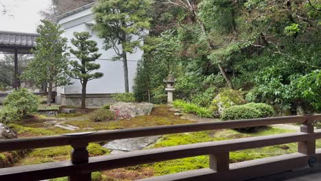 nature landscape of nanzen-ji temple in kyoto, japan