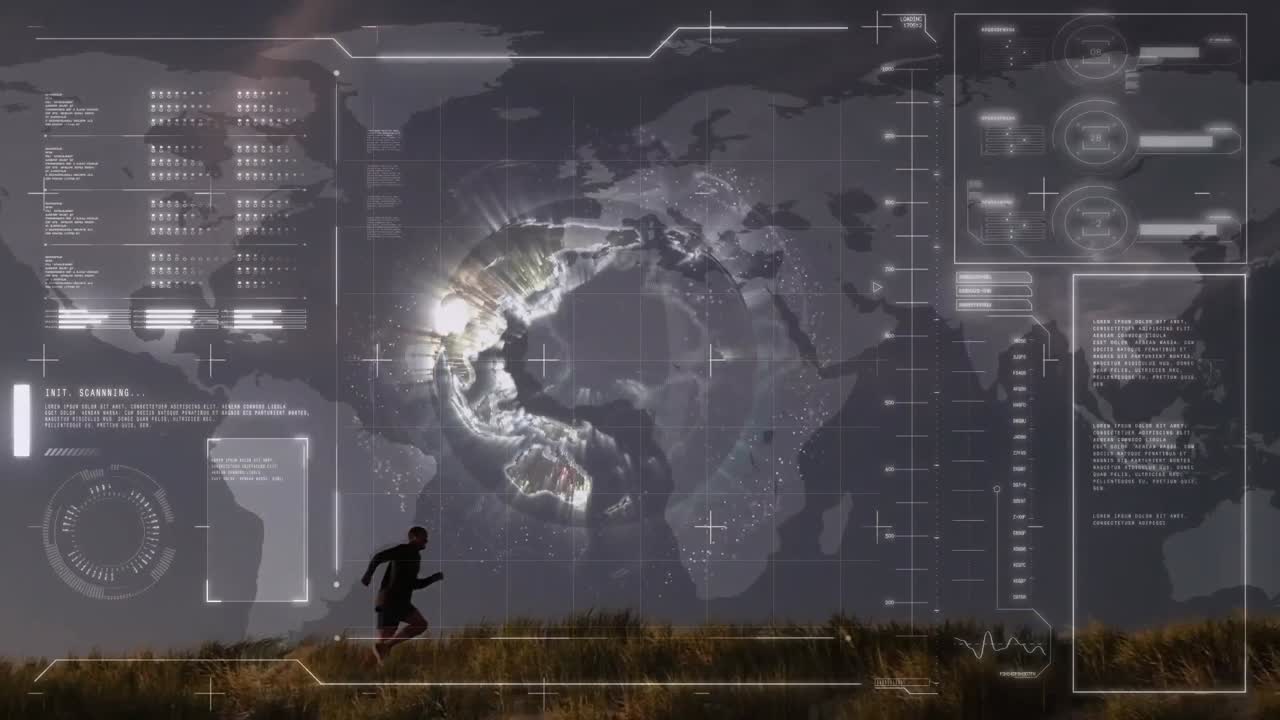 적합한 사람이 실행하는 데이터 처리의 애니메이션