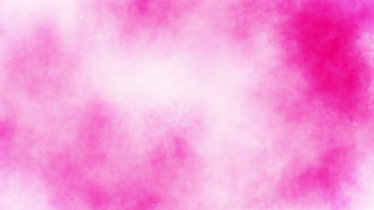 색의 연기 스프레이, 추상적인 연기, 증기 기, 안개 스플래시, 분홍색 배경에 알코올 잉크와 수채화, 텍스트의 복사 공간, 루프 애니메이션.