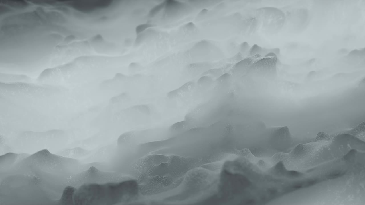 Valkoinen topografinen kohokuva, 3D-renderöinti, saumaton silmukka-animaatio