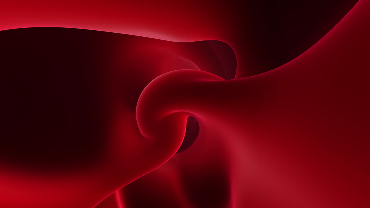Luce rossa enigmatica illumina un regno oscuro e misterioso