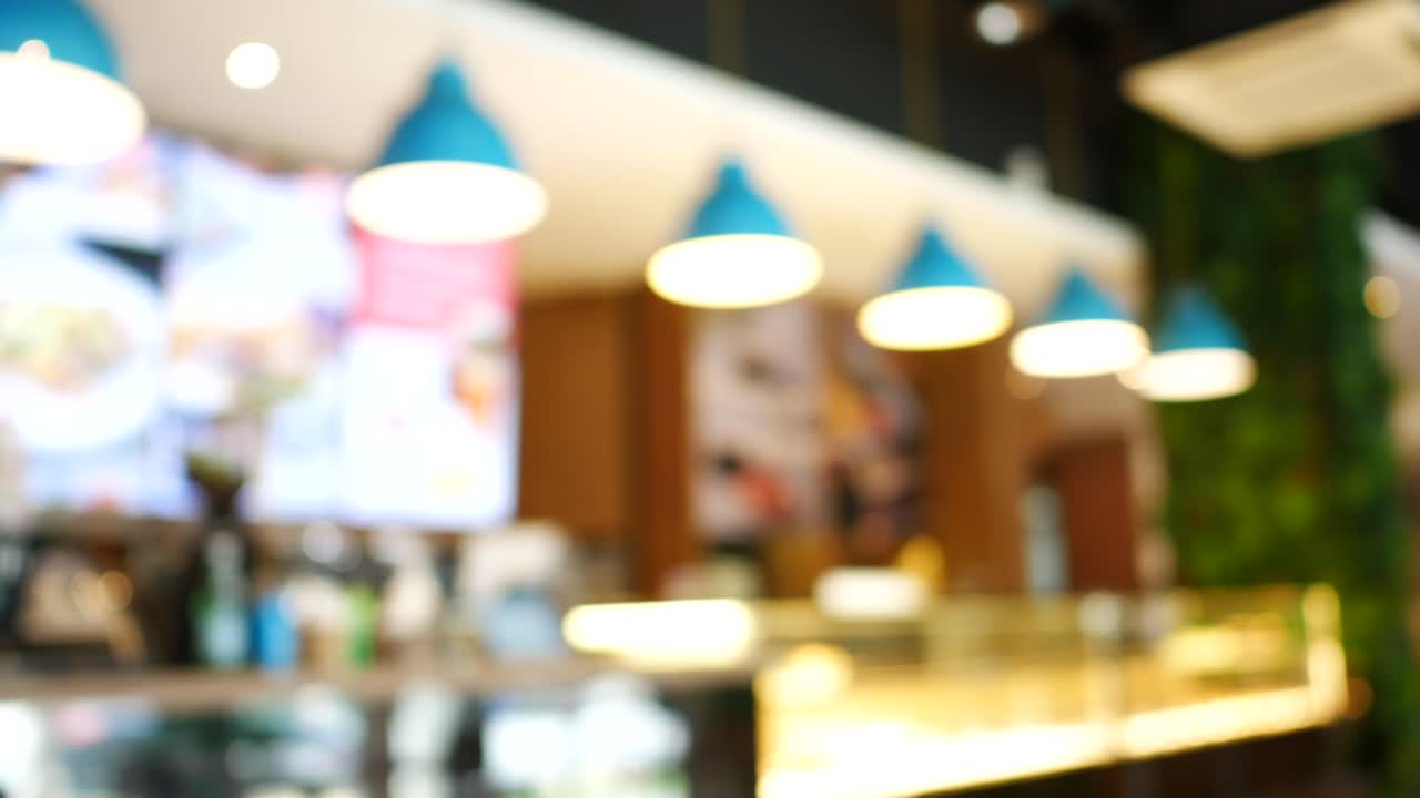 커피 ⁇ 이나 카페 레스토랑의 흐릿함
