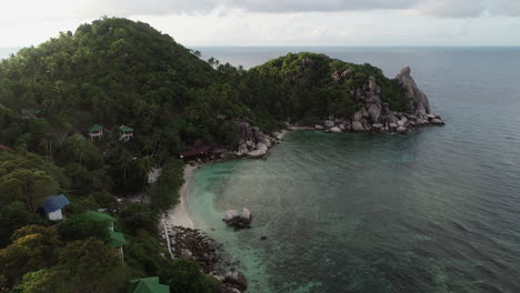 Vista-Aérea-De-La-Isla-Tropical