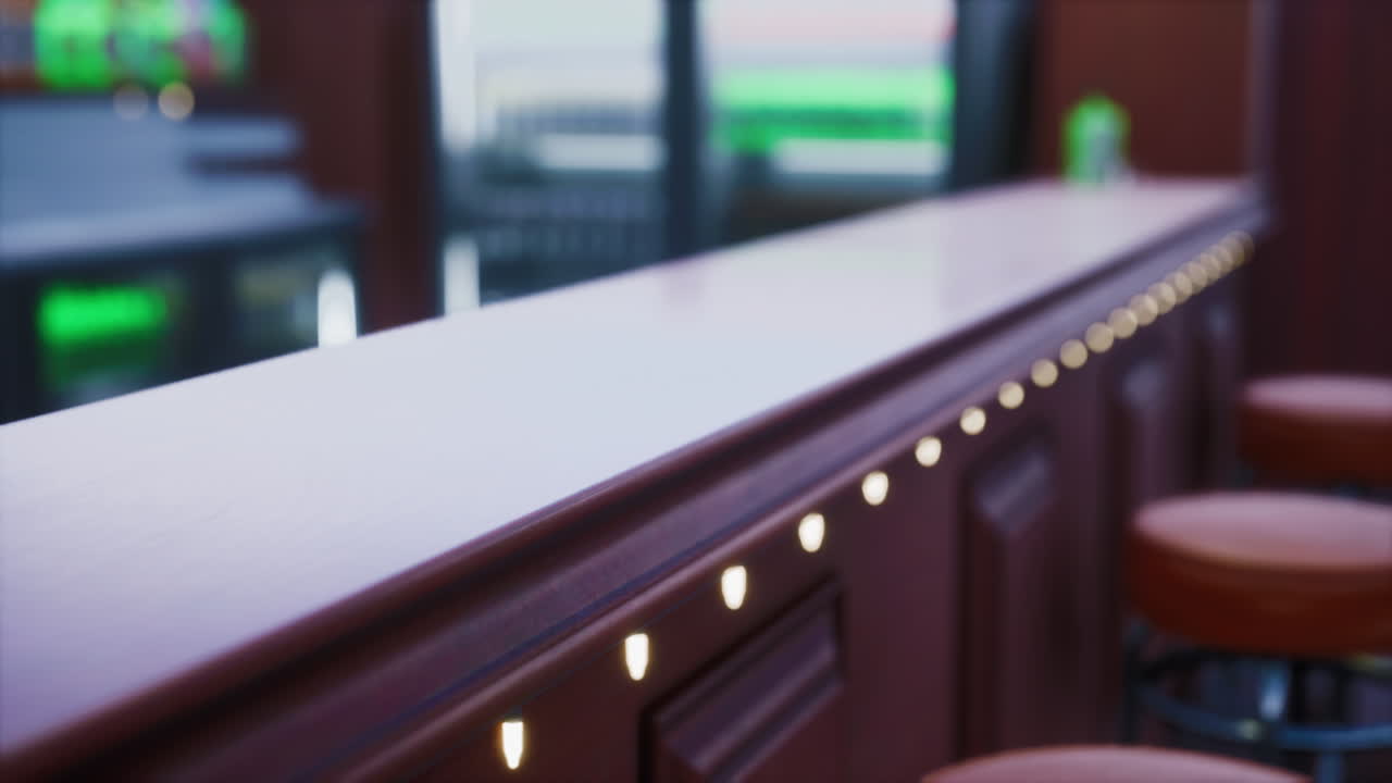 coronavirus covid-19 y un pequeño bar y restaurante local vacío