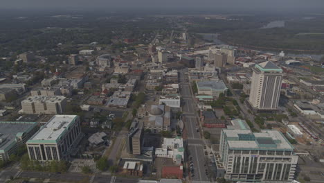 montgomery alabama aerial v10 flyby ot the capitol building and dexter avenue towards alabama river - dji inspire 2, x7, 6k - march 2020