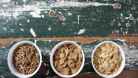 bowls of various breakfast 4k