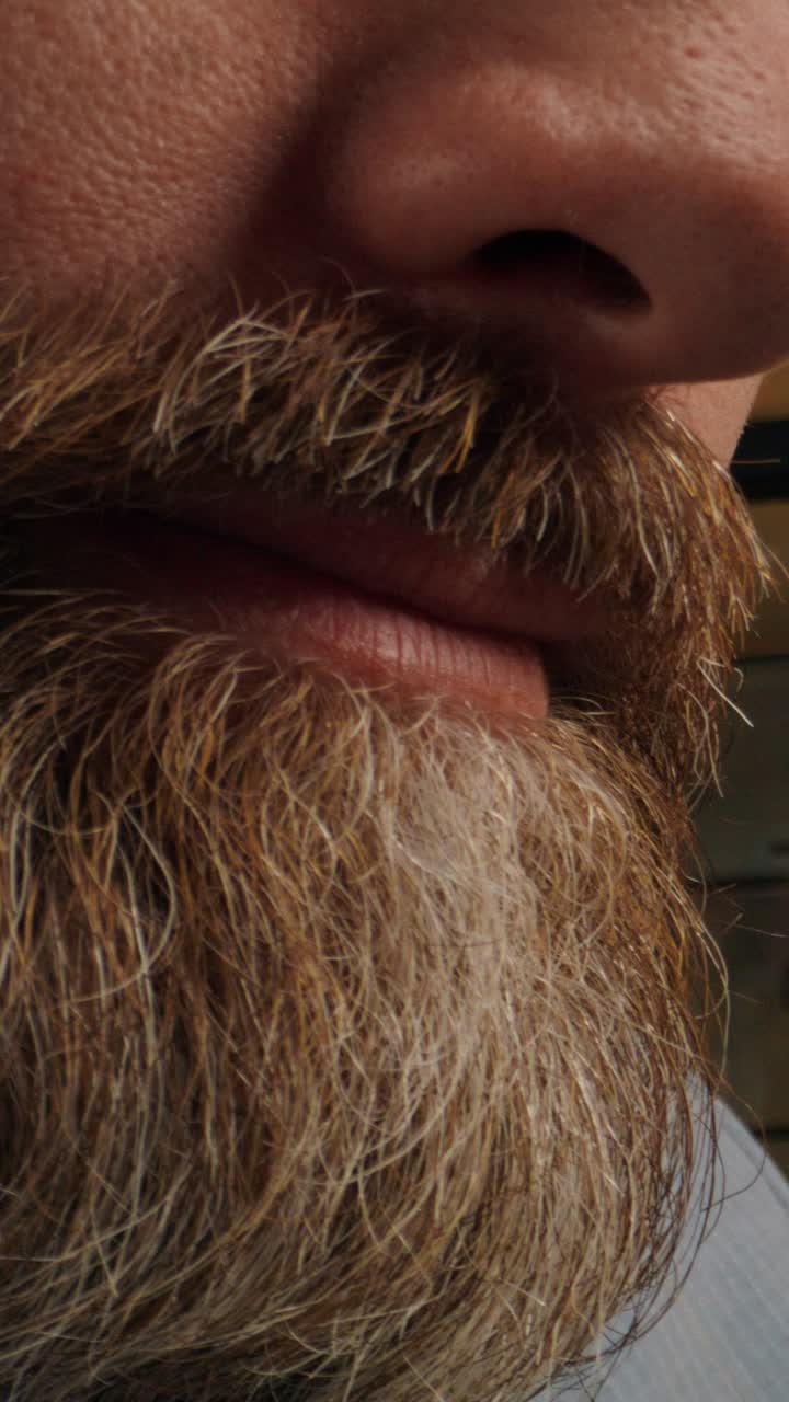 Close-up of a man drinking water