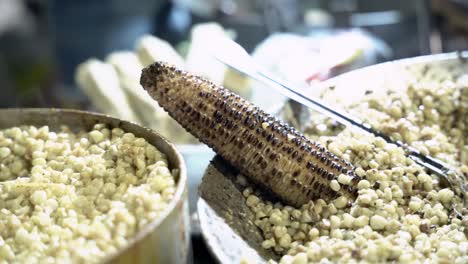 delicious corn being served for a snack