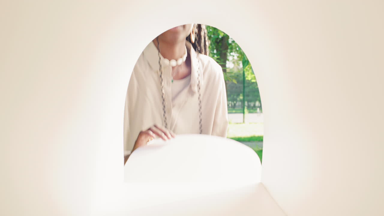 Young Black Woman Checking Empty Mailbox and Getting Disappointed