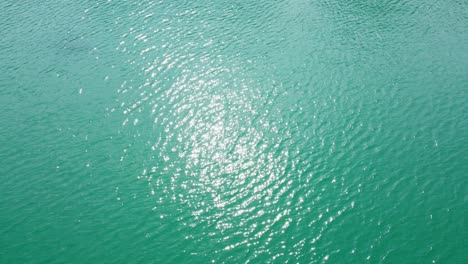 Top-view-of-beautiful-tropical-beach-seamless-loop-footage