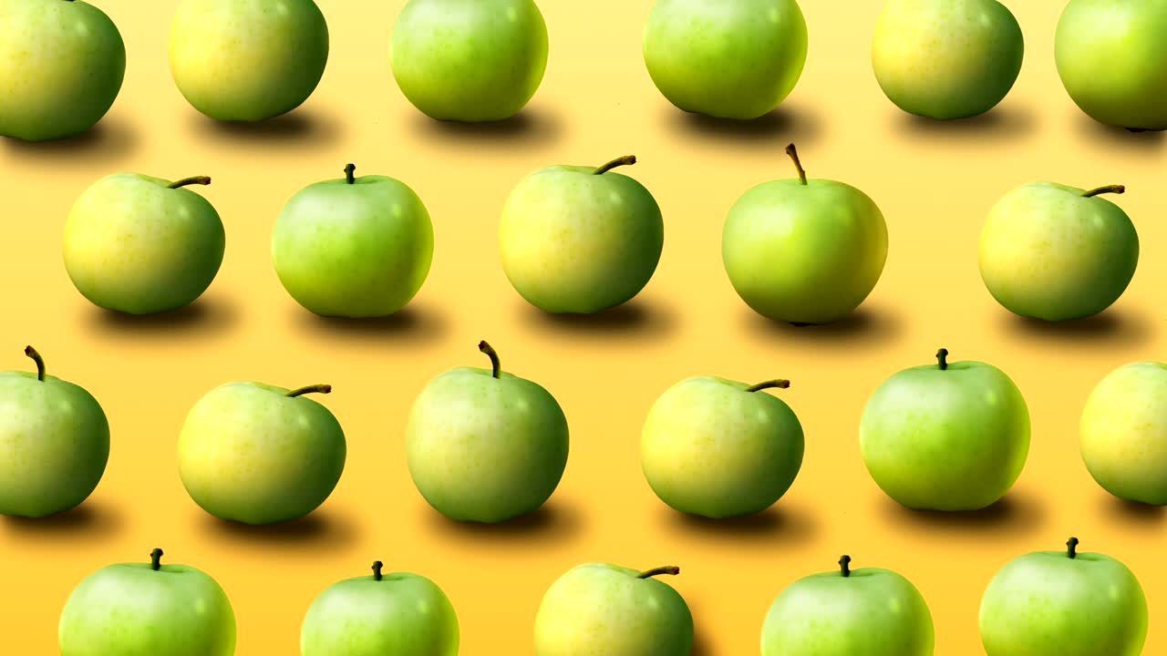 신선한 사과에서 배경