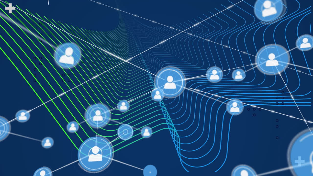 Network of connection over digital waves