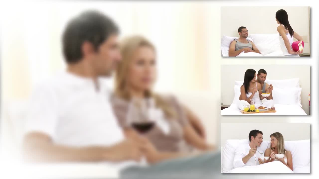 행복 한 부부 가 함께 시간 을 보내는 것