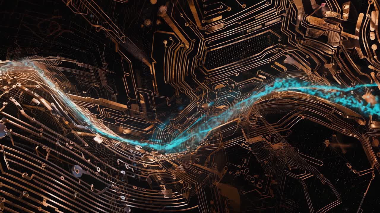Abstract Digital Circuit Network with Energy Flow