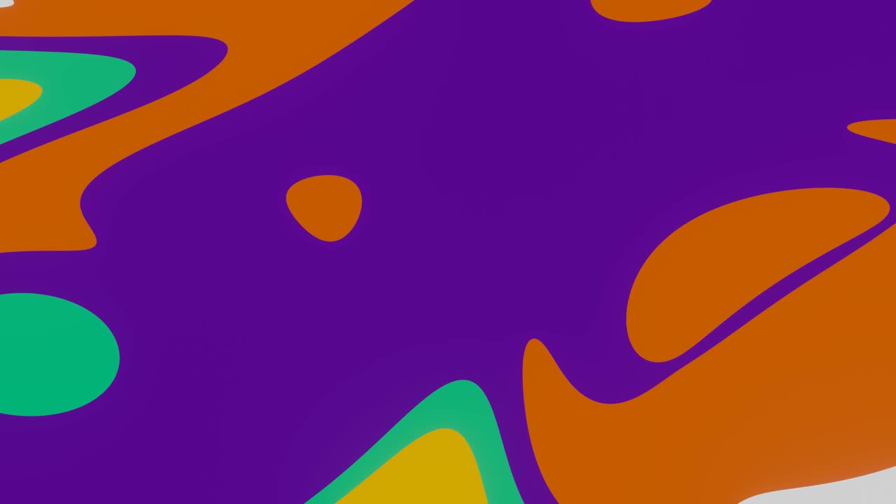 animación de estilo plano abstracto. bucle sin costuras