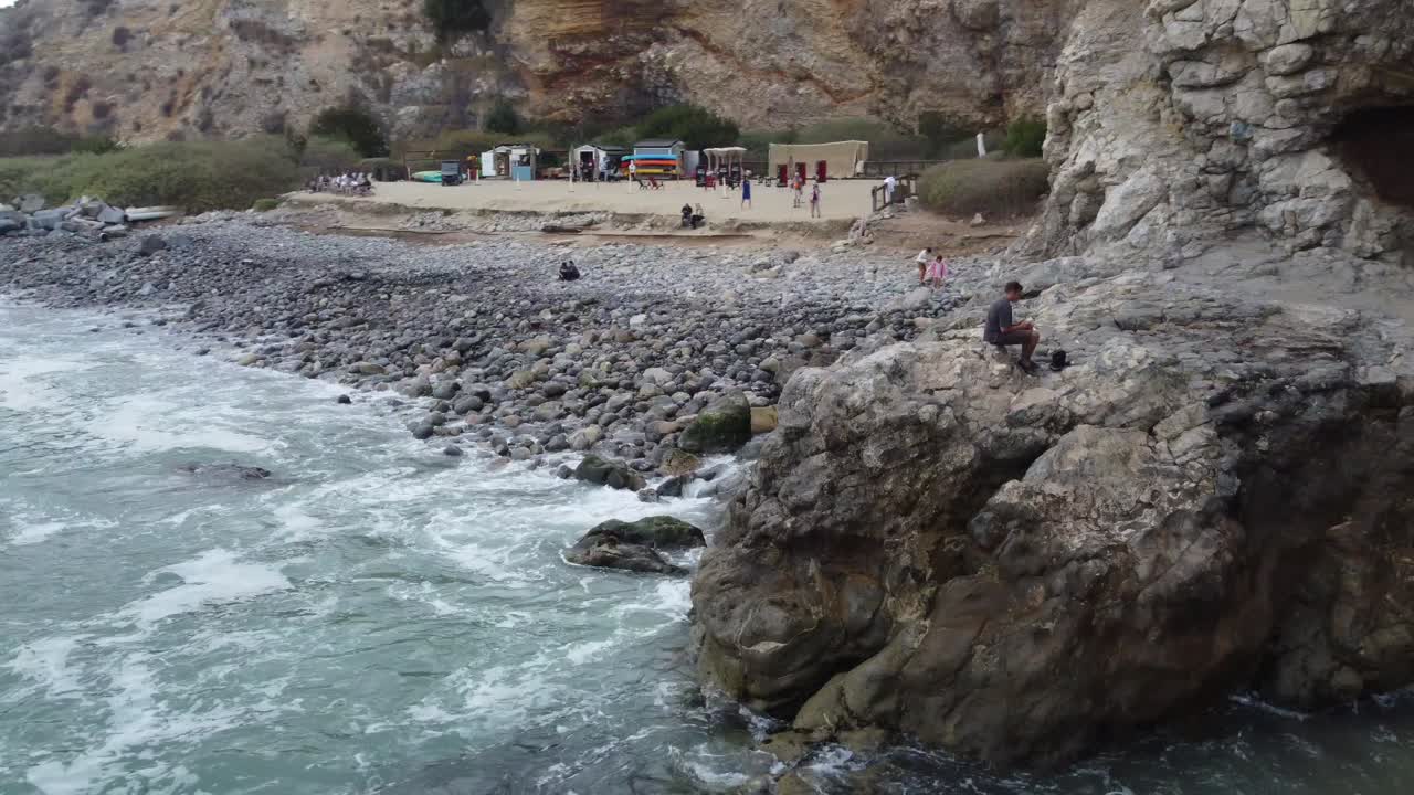 rancho palos verdes, california por drone 4k