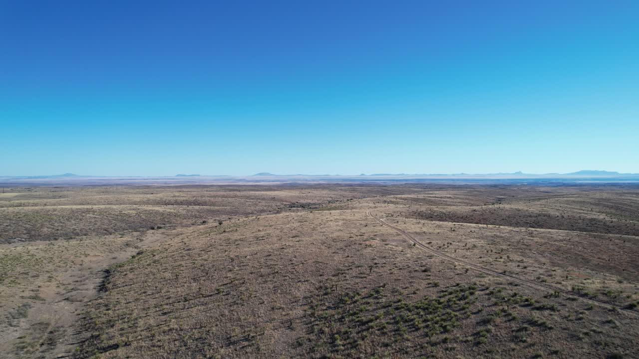 tomada cinematográfica en el oeste de texas