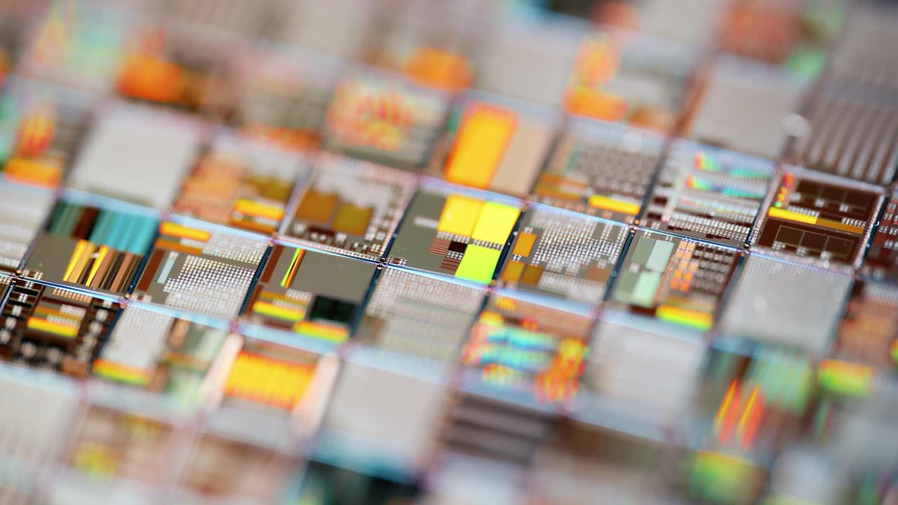 en electrónica, una oblea también llamada rebanada o sustrato es una fina rebanada de semiconductor, un silicio cristalino, utilizado para la fabricación de circuitos integrados