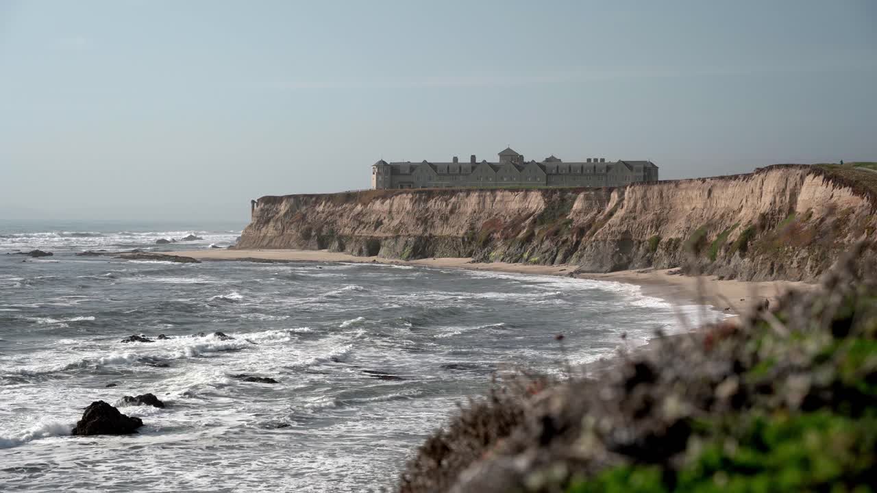 Amazing view of a hotel next to the beach