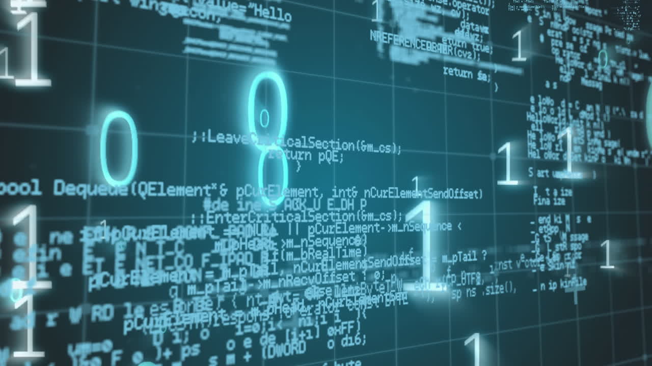 códigos binarios y de programas