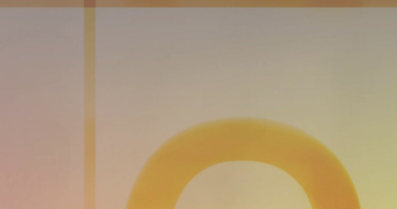 Dynamic Abstract Animation of Geometric Shapes on Gradient Background