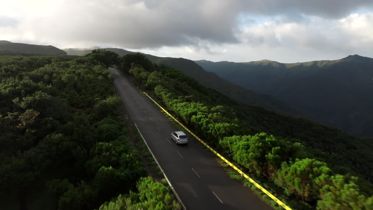 imágenes de drones en madeira, portugal