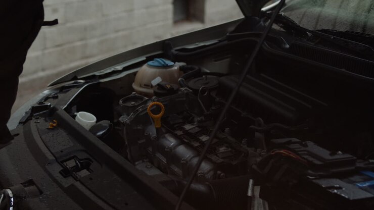 Dettagli motore auto