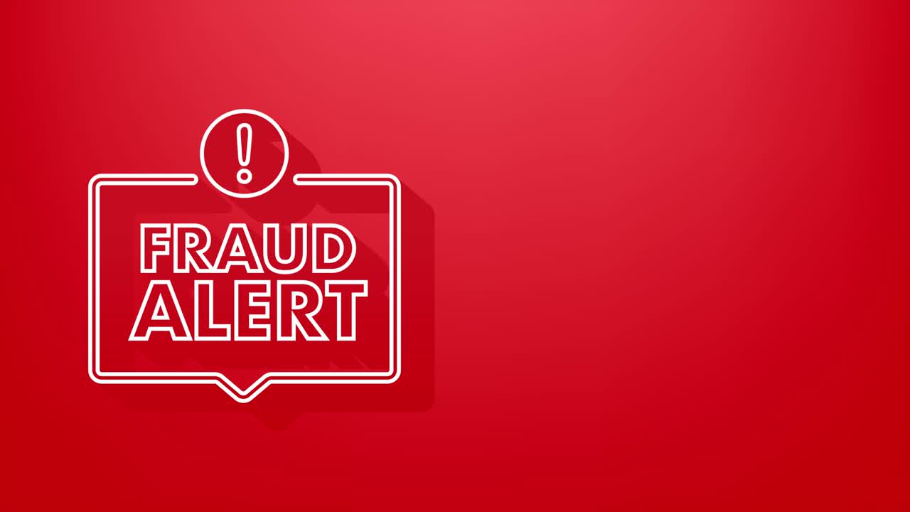 alerta de fraude. auditoría de seguridad, escaneo de virus, limpieza, eliminación de malware, ransomware. gráfico en movimiento