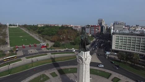 marques de pombal square, lisbon, portugal
