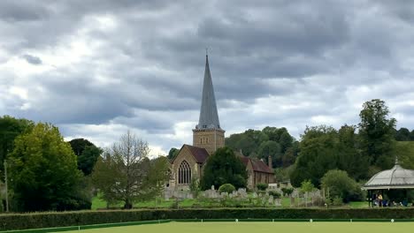 church of st peter and st paul in godalming town in england