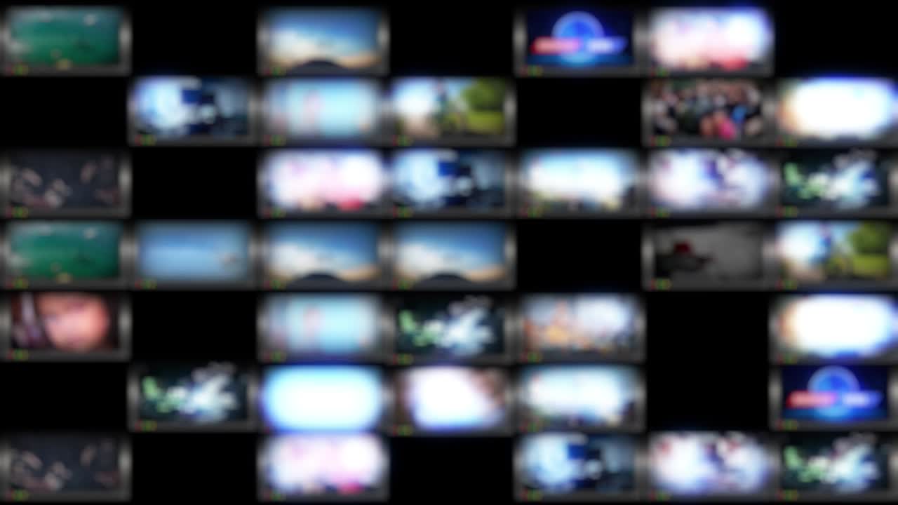 3d 가상 뉴스 스튜디오 배경, 루프