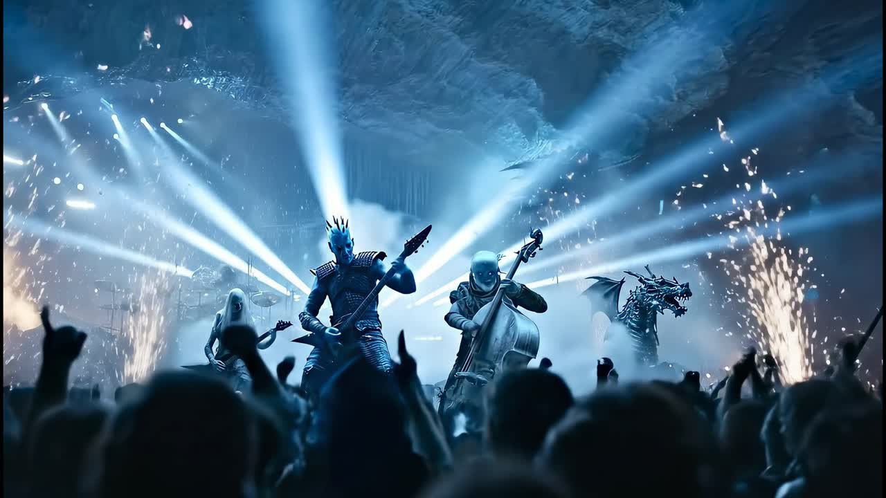 Night King Rock Band Live in Concert