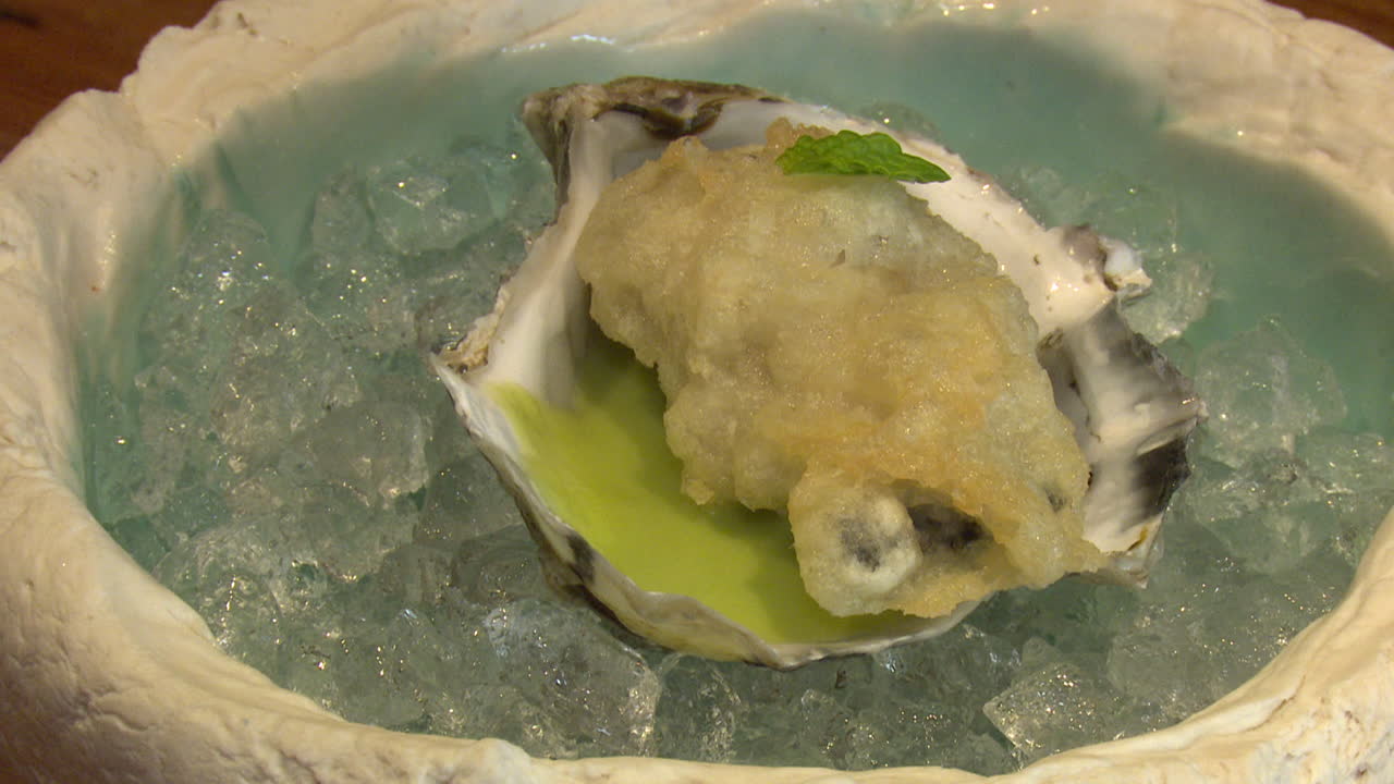 Crispy Tempura Oyster Appetizer