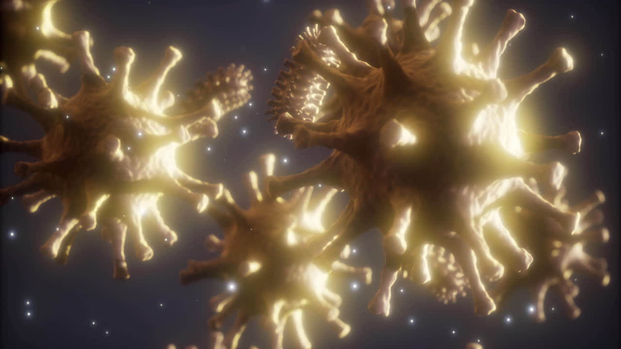 Exploring the intricate world of microorganisms in vibrant detail