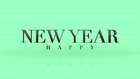 Texto-De-Feliz-Año-Nuevo-De-Estilo-Elegante-En-Degradado-Verde