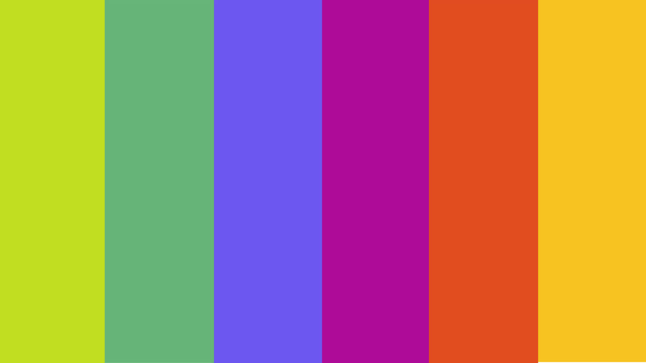 animación de las rayas de los colores del arco iris de lgbtq