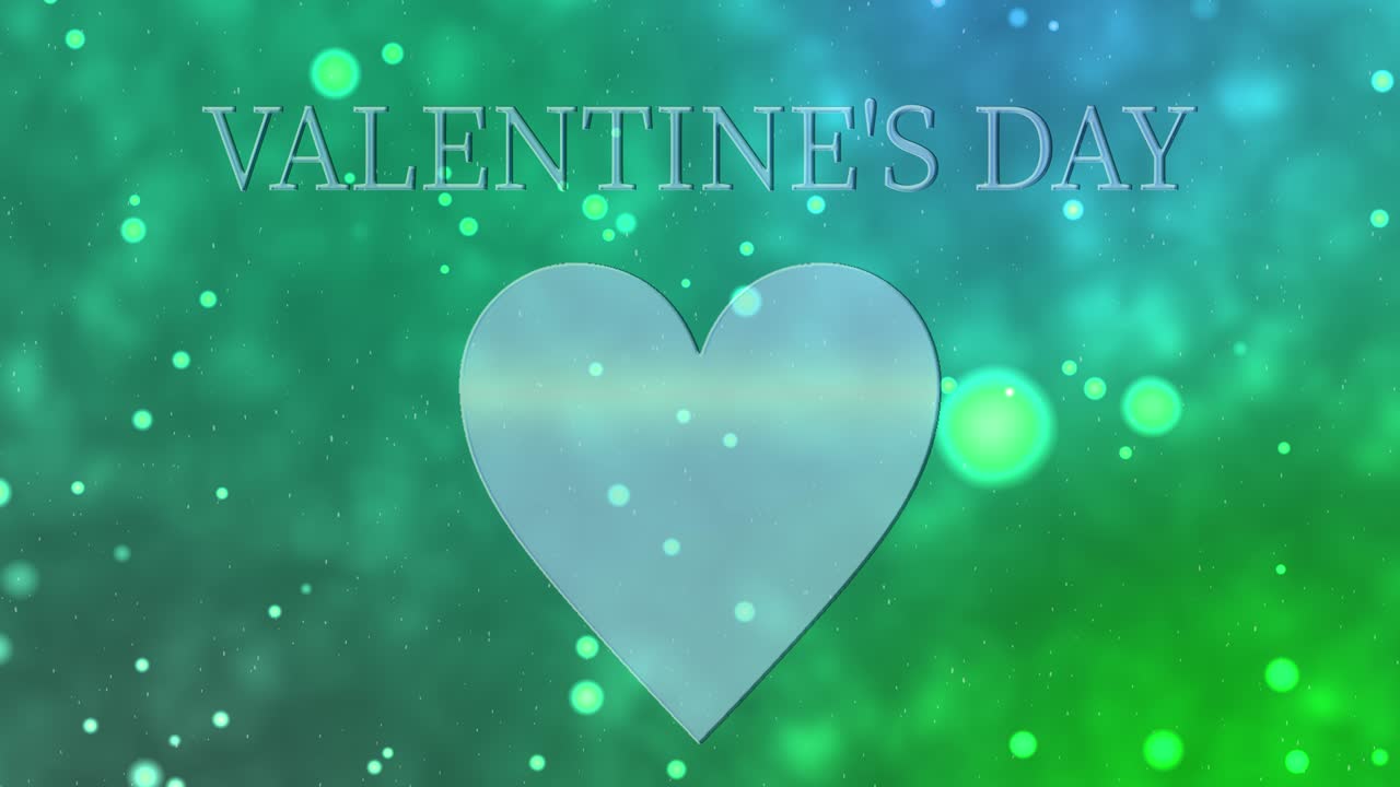 mensaje de valentín texto animación gráficos de movimiento