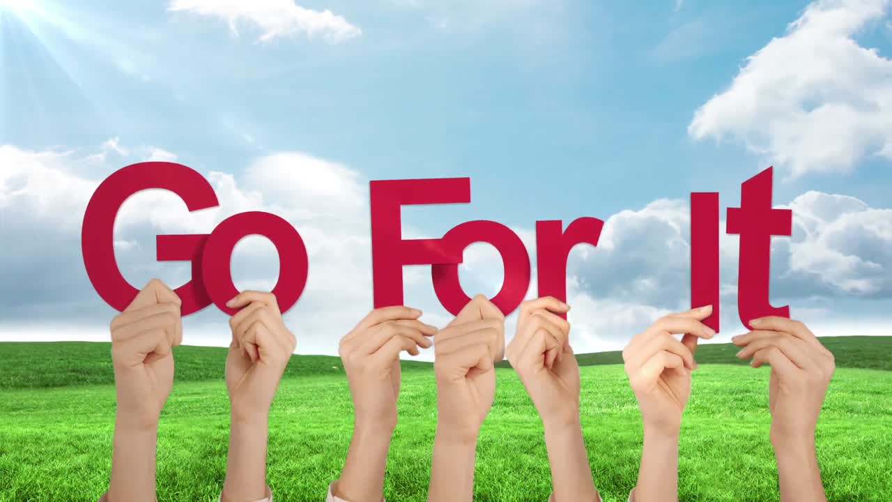 손을 들고 가세요.