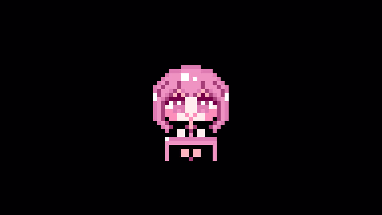 Pixel girl 01 sit at a desk Looping animation. 1080p (1).mov