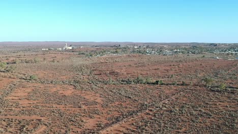 rising high of broken hill in outback australia