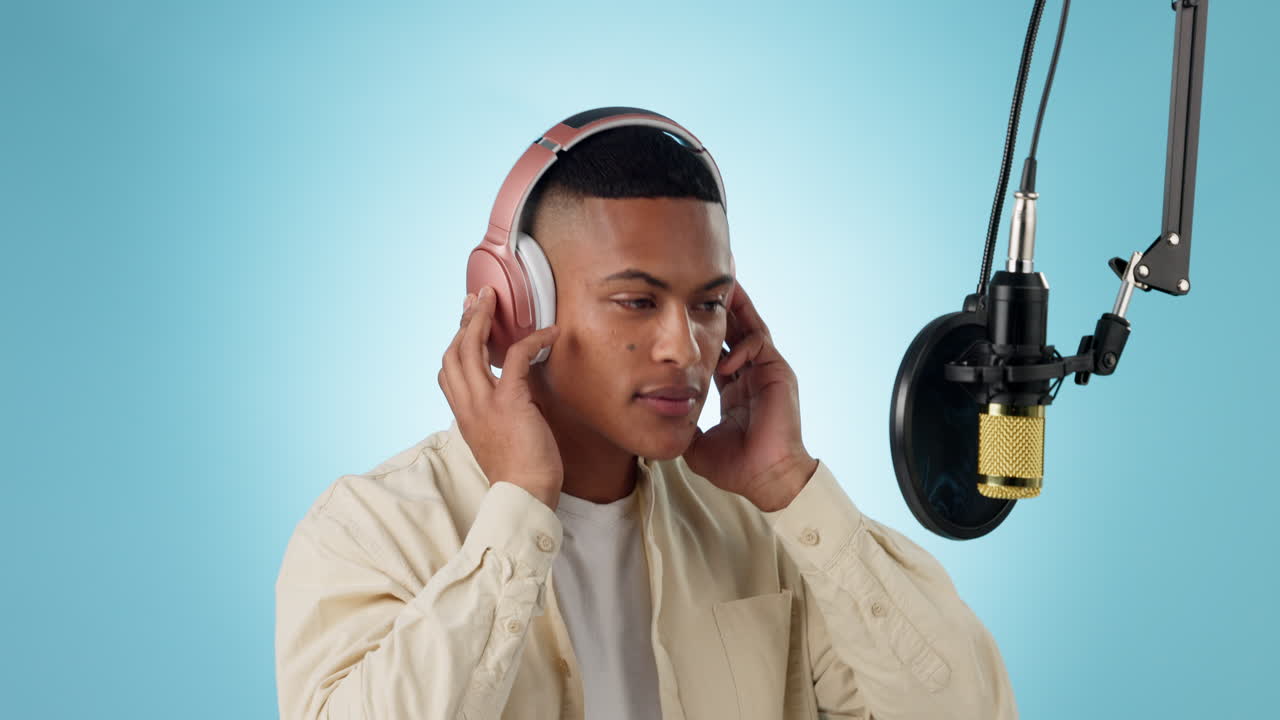 rapero, músico y hombre que graba música