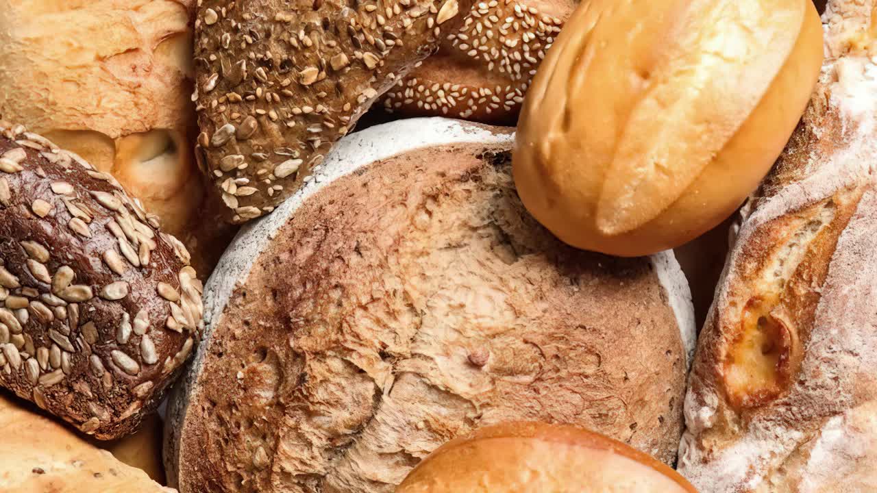 Bread Group rotates as background